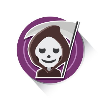 Cadılar Bayramı tasarımı, vektör illüstrasyonu   