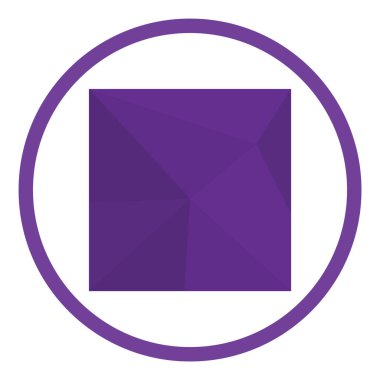 Basit grafik simgesi vektör illüstrasyonu