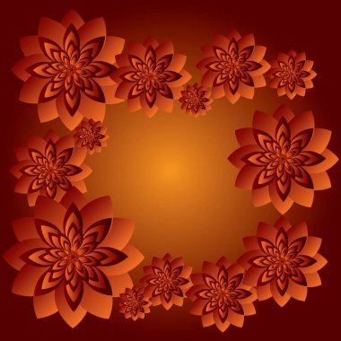 Soyut arkaplanın vektör çizimi 