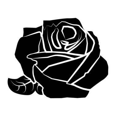 Çiçekli basit biçimlendirilmiş pankart, vektör illüstrasyonu