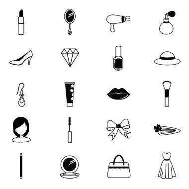 Vektör illüstrasyonu, simge ögesi arkaplanı