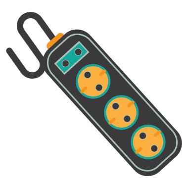 elektrik, enerji, vektör illüstrasyonu 