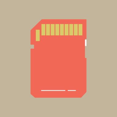 USB vektör illüstrasyonu, simge ögesi arkaplanı