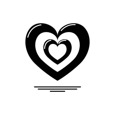 Simgeli basit biçimlendirilmiş pankart, vektör illüstrasyonu