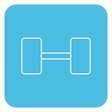 Spor simgeleri ve vektör illüstrasyonlu basit biçimlendirilmiş pankart