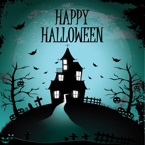 Halloween Ontwerp Vector Illustratie — Stockvector