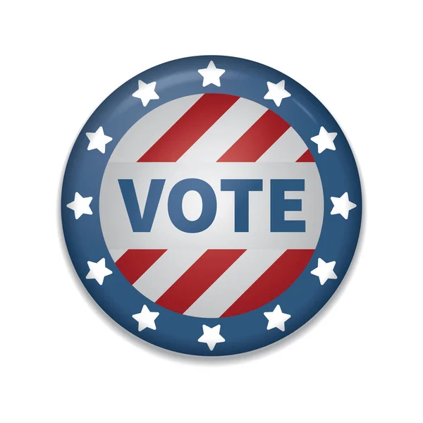 Illustration Vectorielle Simple Icône Vote Etats Unis — Image vectorielle