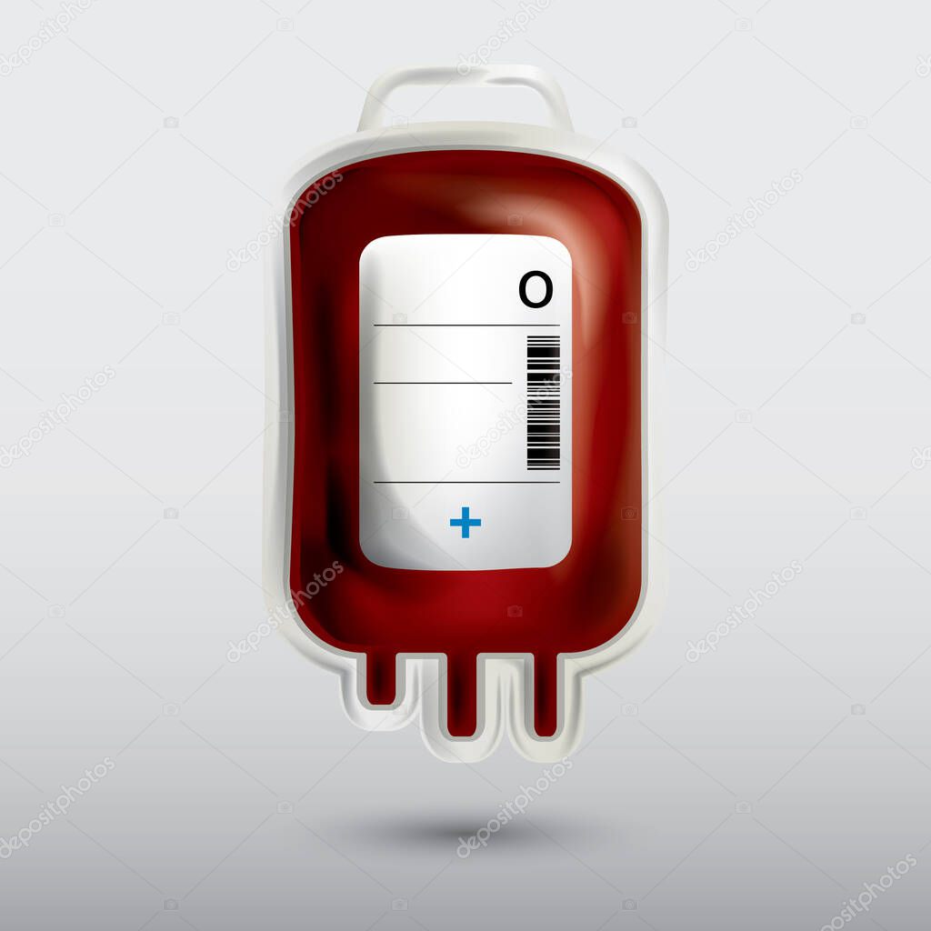 blood donation concept vector illustration 