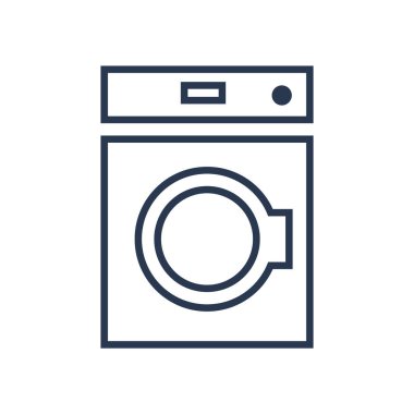 Tasarımınız için temizleme simgesinin vektör şablonu