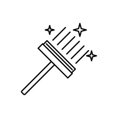 Basit grafik simgesi vektör illüstrasyonu