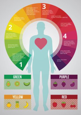 Basit grafik vektör illüstrasyonu