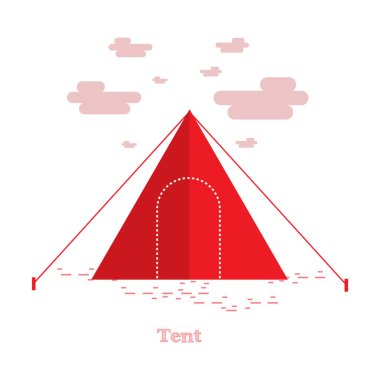 Basit grafik vektör illüstrasyonu