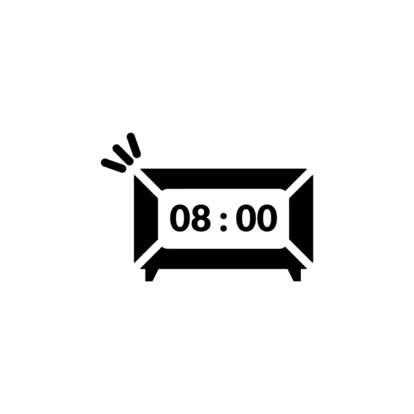 Uhr Vektor Illustration Icon Element Hintergrund — Stockvektor