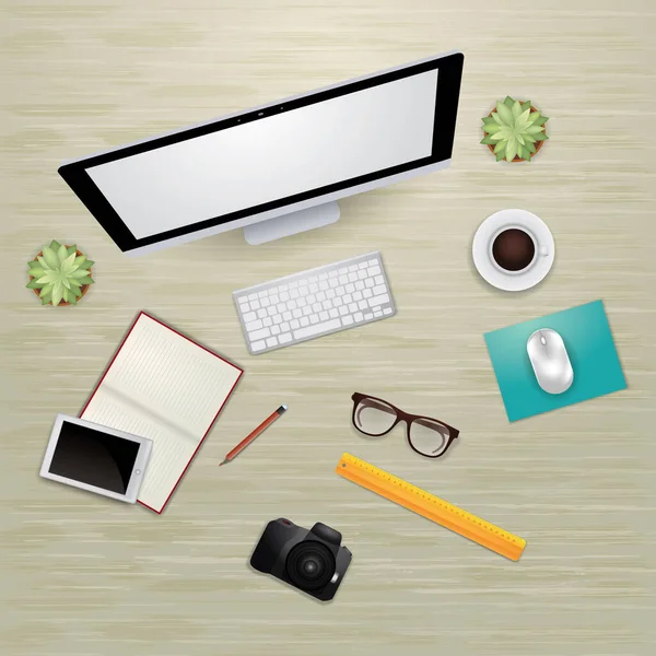 Basit grafik vektör illüstrasyonu