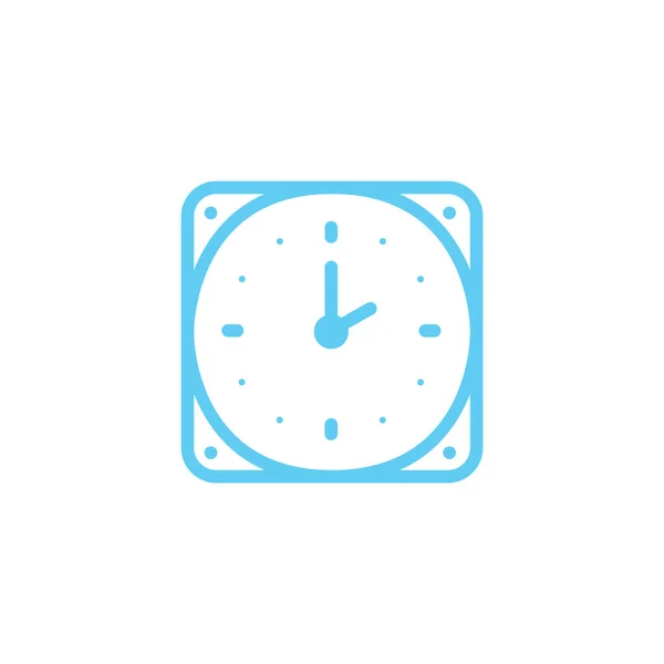 Relógio Vetor Ilustração Ícone Elemento Fundo —  Vetores de Stock