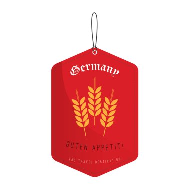 Bir Almanya 'nın vektör illüstrasyonu 