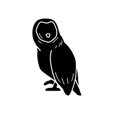 Beyaz arkaplanda hayvan simgesi 