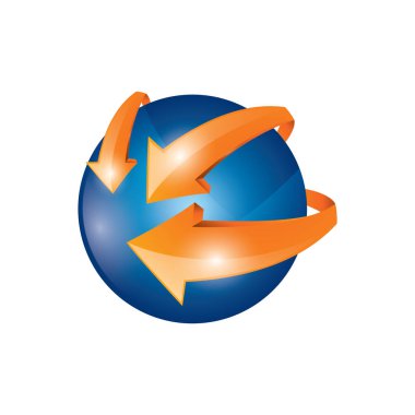 modern grafik simgesi vektör illüstrasyonu 