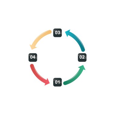 Web sitesi, vektör illüstrasyonu için düz simge