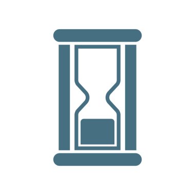 Zaman simgesinin vektör şablonu, saat illüstrasyonu 