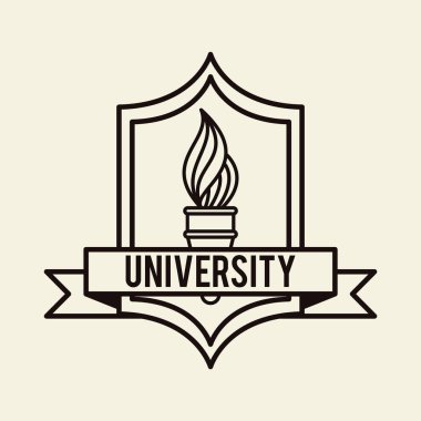 Basit grafik simgesi vektör illüstrasyonu