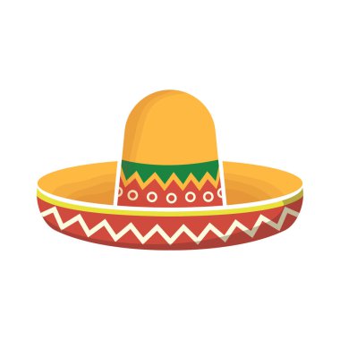 Brezilyalı Cinco de Mayo tatil illüstrasyonu, vektör illüstrasyonu