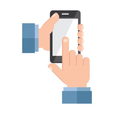 akıllı telefon vektör çizimi, simge ögesi arkaplanı