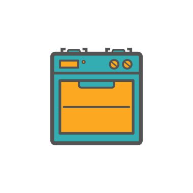 Vektör illüstrasyonu, simge ögesi arkaplanı