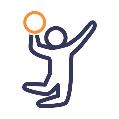 Basit grafik vektör illüstrasyonu