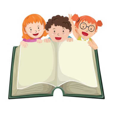 öğrenme vektörü illüstrasyonu, simge ögesi arkaplanı