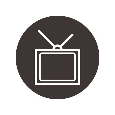 Web sitesi, vektör illüstrasyonu için düz simge 