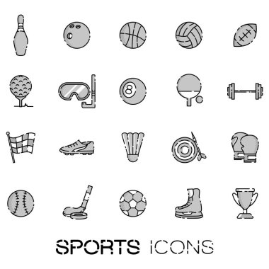 Basit grafik simgesi vektör illüstrasyonu