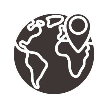 Vektör illüstrasyonu, simge ögesi arkaplanı