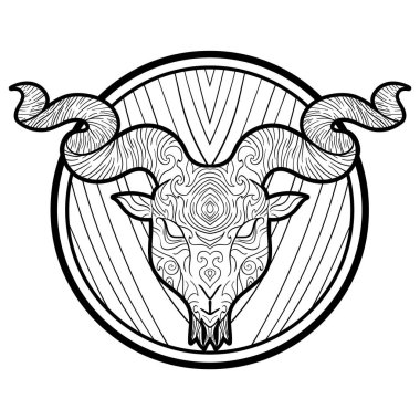 Basit grafik simgesi vektör illüstrasyonu