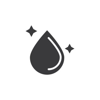 Tasarımınız için temizleme simgesinin vektör şablonu