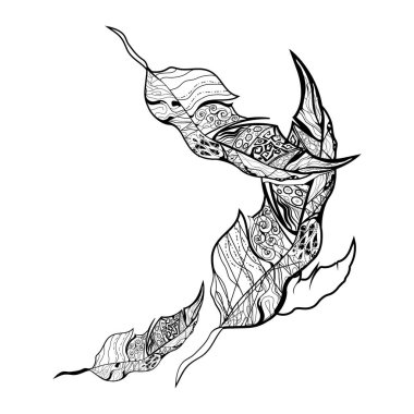 Basit grafik vektör illüstrasyonu