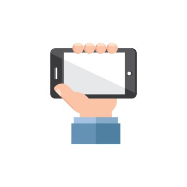 akıllı telefon vektör çizimi, simge ögesi arkaplanı