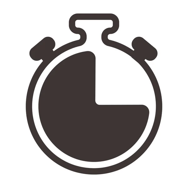 Reloj Vector Ilustración Icono Elemento Fondo — Archivo Imágenes Vectoriales