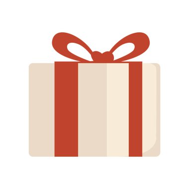 hediye vektör illüstrasyonu, simge ögesi arkaplanı