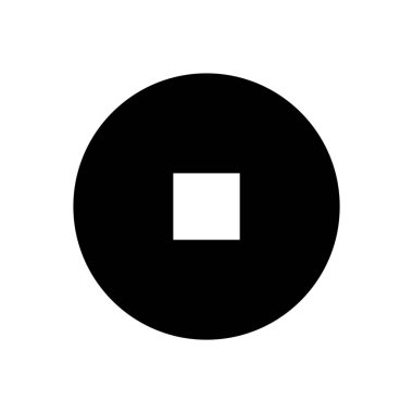 Simgeli basit biçimlendirilmiş pankart, vektör illüstrasyonu