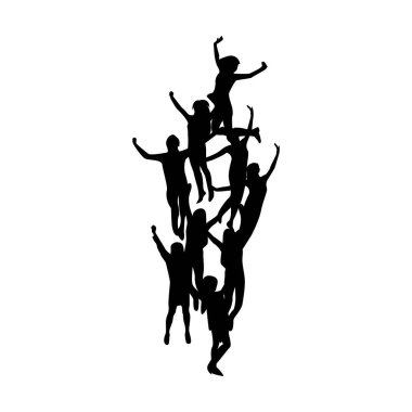 Basit grafik simgesi vektör illüstrasyonu 