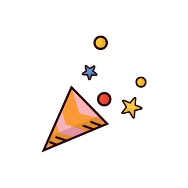 Vektör illüstrasyonu, simge ögesi arkaplanı