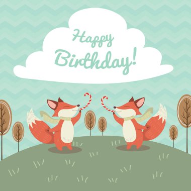 Basit grafik vektör illüstrasyonu