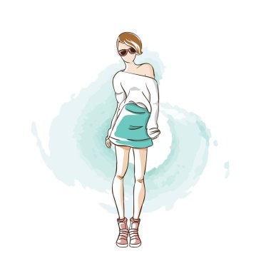 modern grafik simgesi vektör illüstrasyonu