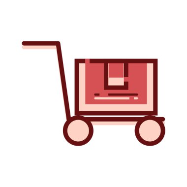 Vektör illüstrasyonu, simge ögesi arkaplanı