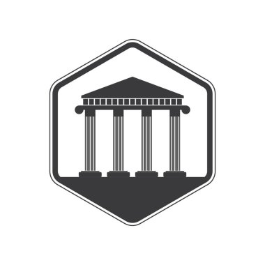 Basit grafik simgesi vektör illüstrasyonu