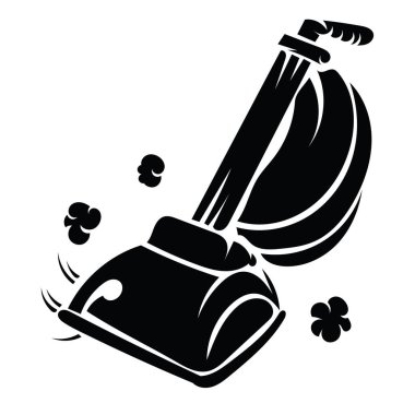 Tasarımınız için temizleme simgesinin vektör şablonu