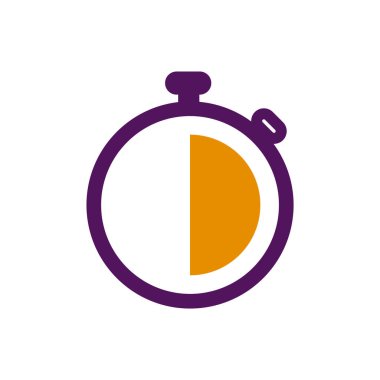 Basit grafik simgesi vektör illüstrasyonu