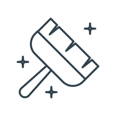 Web sitesi, vektör illüstrasyonu için düz simge