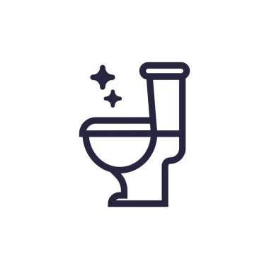 Tasarımınız için temizleme simgesinin vektör şablonu